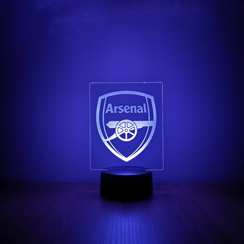 Arsenal dekorlámpa - kék