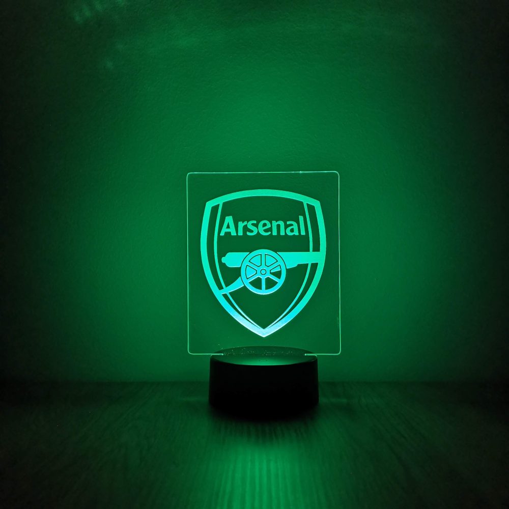 Arsenal dekorlámpa - zöld