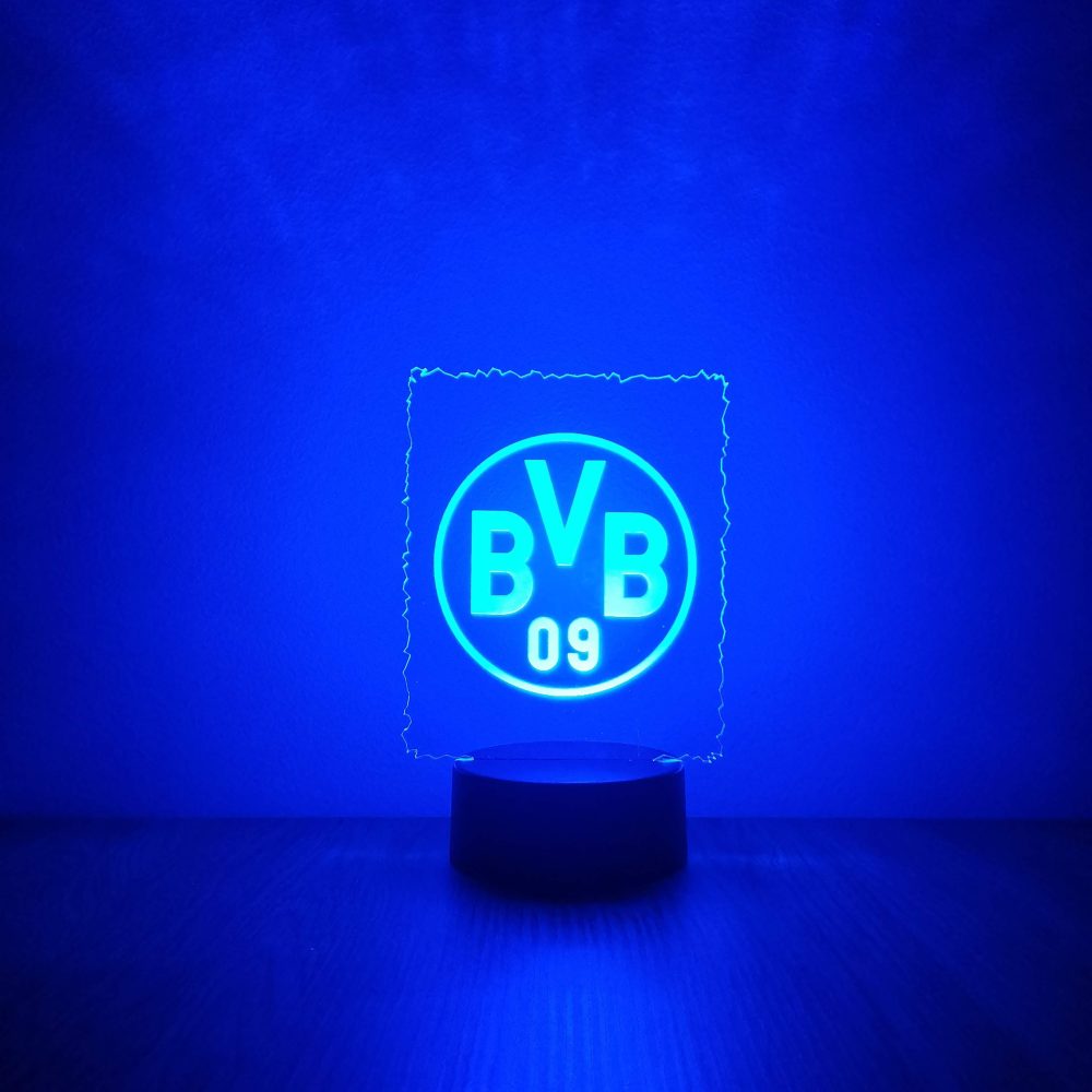 Borussia Dortmund dekorláma - kék