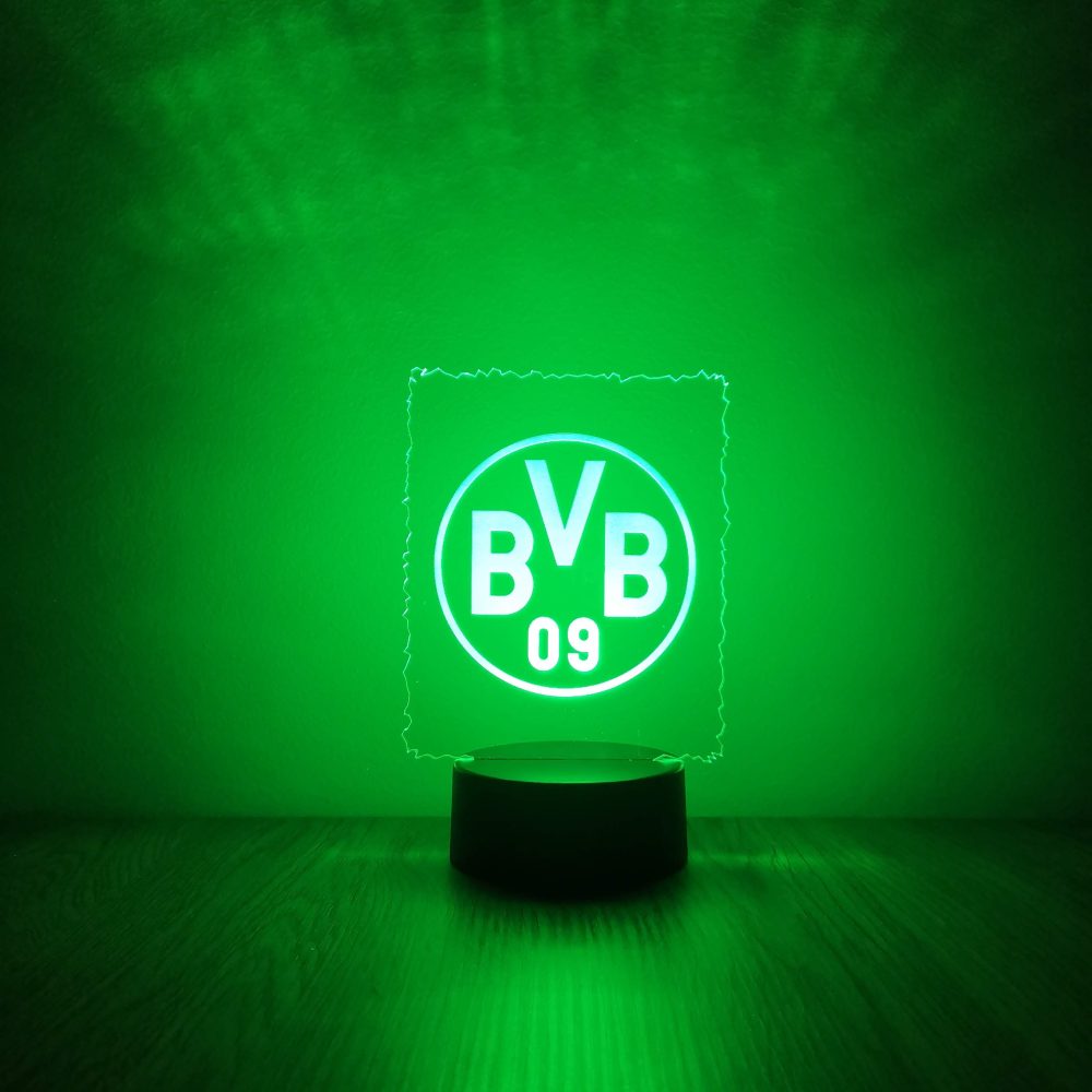 Borussia Dortmund dekorláma - zöld