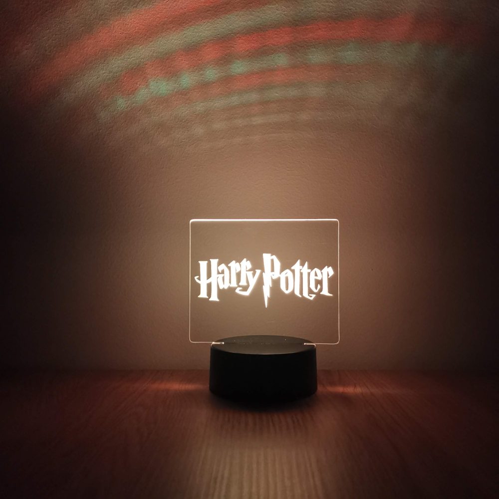 Harry Potter dekorlámpa - fehér