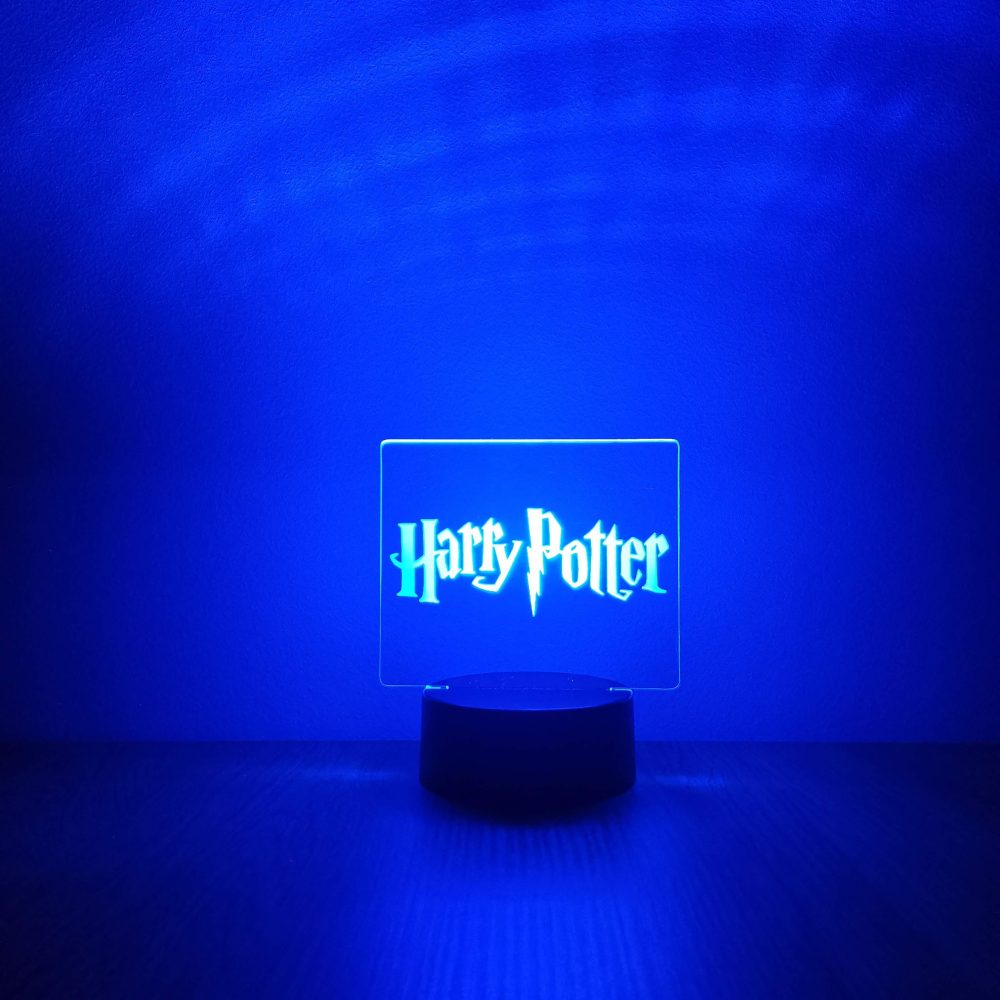 Harry Potter dekorlámpa - kék