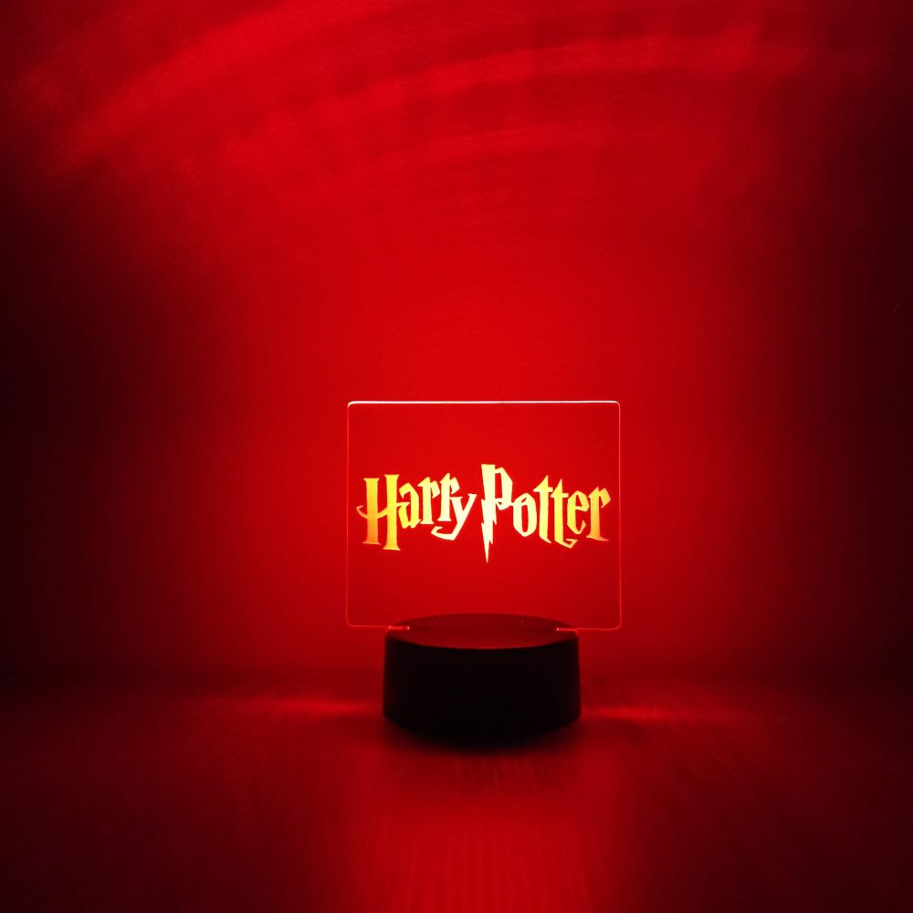Harry Potter dekorlámpa - piros