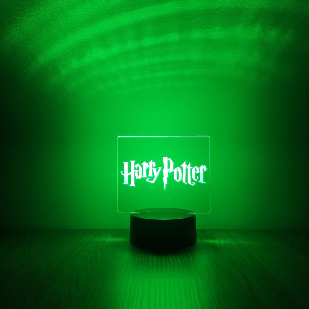 Harry Potter dekorlámpa - zöld