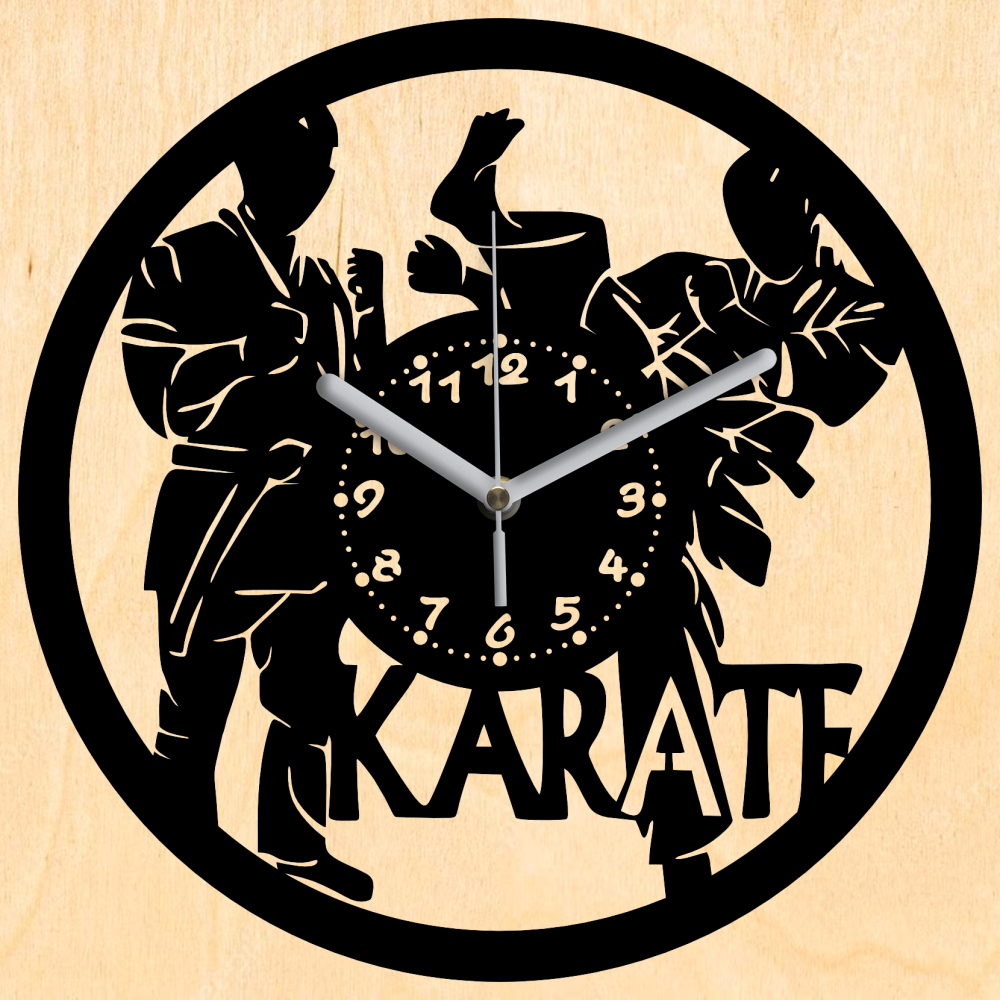 Karate falióra - Akril