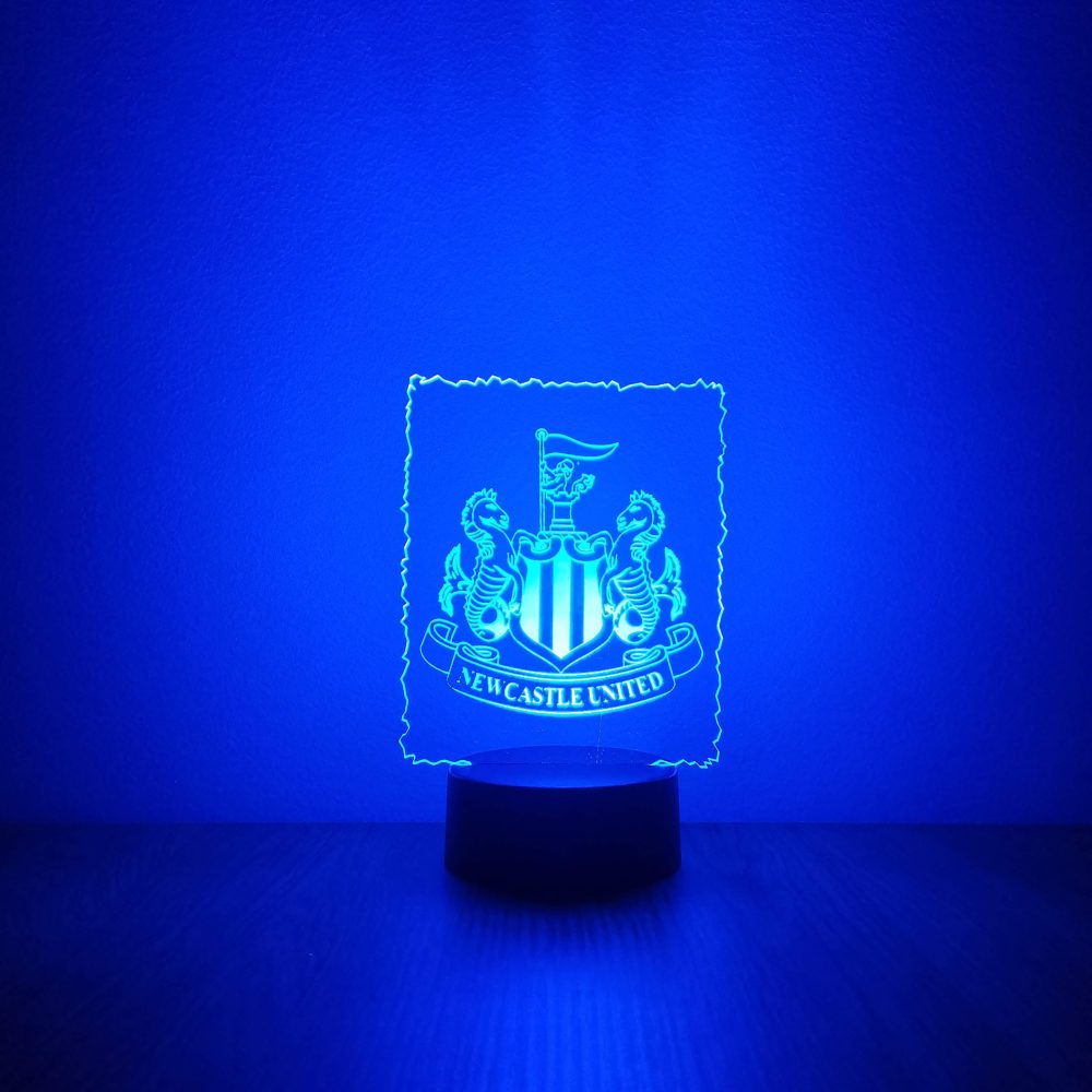 Newcastle dekorlámpa - kék