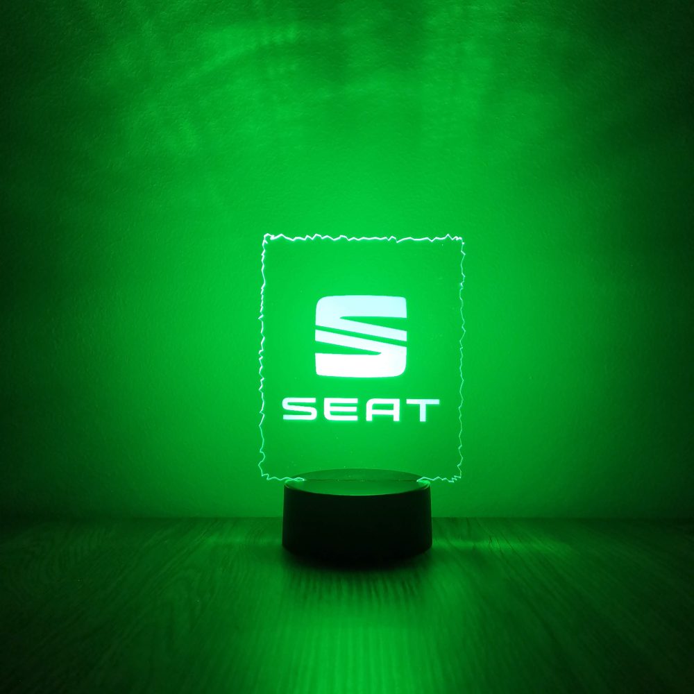 Seat dekorlámpa - zöld