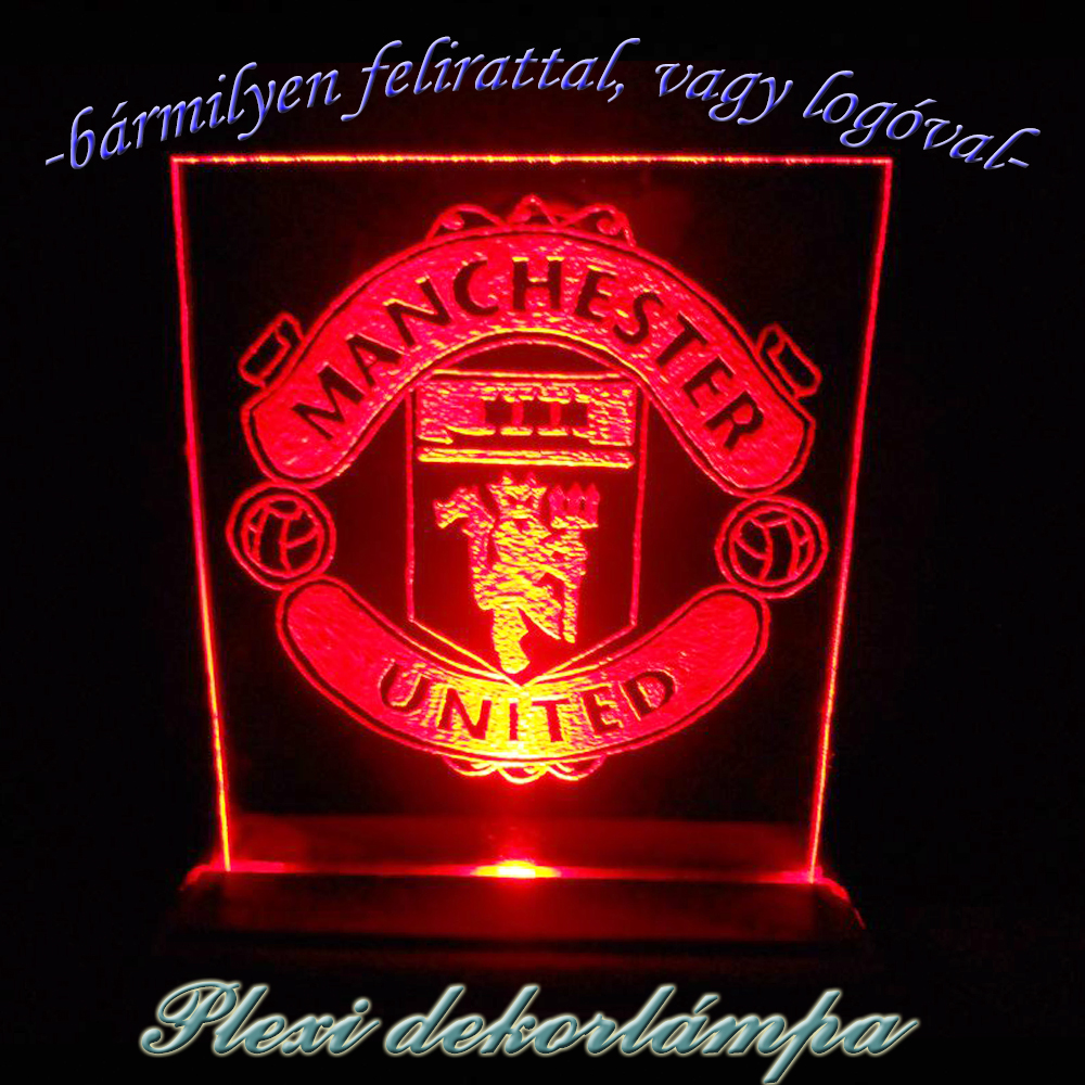 Manchester United dekorlámpa